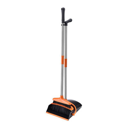 🧹🧺 Set Scopa e Paletta con Supporto Verticale – Salvaspazio, Autonomo e Sempre in Ordine! 🏠✨