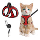 🐱🐕 Set Pettorina e Guinzaglio Riflettente in Mesh per Gatti e Cani Piccoli – Visibilità e Sicurezza per Ogni Passeggiata! ✨🦺