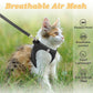 🐱🐕 Set Pettorina e Guinzaglio Riflettente in Mesh per Gatti e Cani Piccoli – Visibilità e Sicurezza per Ogni Passeggiata! ✨🦺