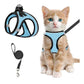 🐱🐕 Set Pettorina e Guinzaglio Riflettente in Mesh per Gatti e Cani Piccoli – Visibilità e Sicurezza per Ogni Passeggiata! ✨🦺