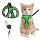 🐱🐕 Set Pettorina e Guinzaglio Riflettente in Mesh per Gatti e Cani Piccoli – Visibilità e Sicurezza per Ogni Passeggiata! ✨🦺
