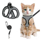 🐱🐕 Set Pettorina e Guinzaglio Riflettente in Mesh per Gatti e Cani Piccoli – Visibilità e Sicurezza per Ogni Passeggiata! ✨🦺