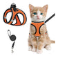 🐱🐕 Set Pettorina e Guinzaglio Riflettente in Mesh per Gatti e Cani Piccoli – Visibilità e Sicurezza per Ogni Passeggiata! ✨🦺