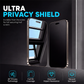 📱 Pellicola Privacy in Vetro Temperato con Allineatore Antipolvere 🔒 Filtro Anti-Spia 30° e Vetro 9D Durezza 9H | Copertura Totale con Strato Oleofobico Anti-Impronta ✨