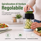 Affettatrice spiralizzatore per verdure manuale