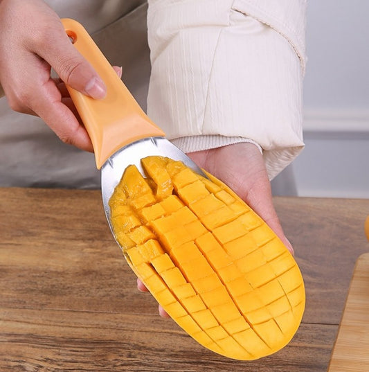 🔪🥭 Coltello speciale per tagliare il mango – Taglia, sbuccia e prepara il mango in un attimo