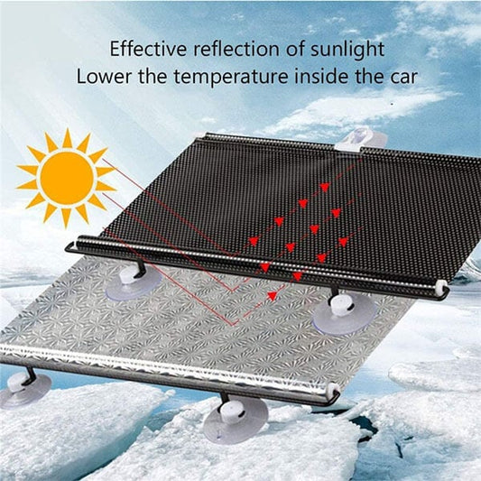 🔒☀️ Parasole pieghevole e retrattile – Protegge dal sole e dagli sguardi indiscreti. In offerta per l'estate!
