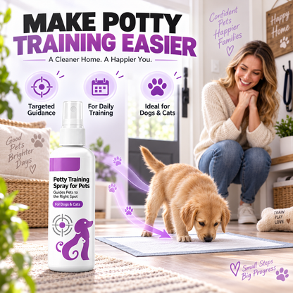 🥳 SUPER PREZZO 🥳💞 Oltre 10.000 venduti! Spray per l’addestramento al vasino – Guida il tuo animale in modo sicuro e semplice. Una casa più pulita: prendi il tuo ora! ✅