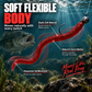 🛒🎣 Esche artificiali in plastica morbida a forma di verme – Movimento invitante e grande efficacia in ogni sessione di pesca
