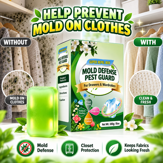 🛡️🌿 Mold Defense Pest Guard – Box Super Repellente contro Muffa e Parassiti