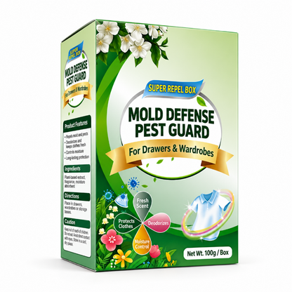 🛡️🌿 Mold Defense Pest Guard – Box Super Repellente contro Muffa e Parassiti