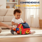 🏠 50% DI SCONTO ORA! Kit casa di apprendimento per bambini in materiali sicuri – Creatività e apprendimento 2 in 1, sviluppa motricità, linguaggio e immaginazione, senza schermo, dai 3 anni ✨🧠