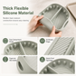 🍟✨ Rivestimento in silicone diviso per friggitrice ad aria – riutilizzabile | Pratico, comodo e perfetto per cuocere più pietanze insieme
