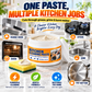 🌟🧼 Pasta Detergente Universale per Cucina – Ideale per piano cottura, fornelli, lavandino e superfici difficili