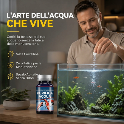 💧✨ Compresse Professionali per Purificare l’Acqua dell’Acquario – Acqua più limpida e ambiente più sano per i tuoi pesci