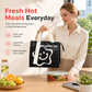 🔥 50K+ VENDUTI! 💞 Borsa termica rinforzata per lunch box – Isolamento premium, cibo sempre fresco e pronto. Approfitta del 2026 Hot Sale! ✨🍱