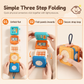 Emphasize development: ✨ Palla Attività Sensoriale Impilabile – 5 Lati di Gioco, Pulsanti e Ingranaggi – Bordi Lisci e Sicuri – Perfetta per Viaggi e Gioco! 50% OFF 🧸