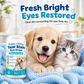 👁️✨ Gocce Oculari Delicate per Rimuovere le Macchie da Lacrime – Per cani e gatti, cura quotidiana e occhi più puliti