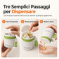 🛡️💊 Organizer per Integratori a 4 Scomparti – Protegge le capsule da luce e umidità, ideale in viaggio