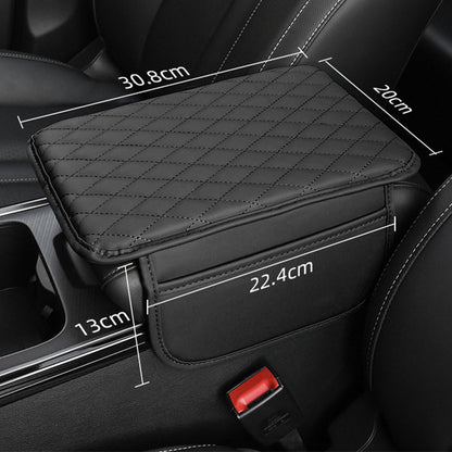 🚘✨ Cuscino per Bracciolo Auto con Tasca – Morbido, Pratico e con Portaoggetti Integrato | 6 Colori