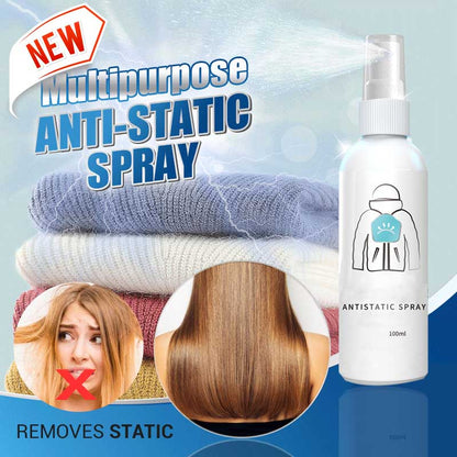 🔥 Goitali® Spray Antistatico Universale – Addio Elettricità Statica su Vestiti, Divani e Auto ✨