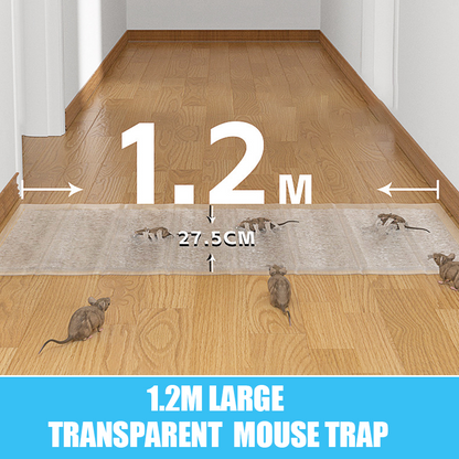 🐭Goitali® Trappola per Topi Trasparente Grande da 1.2 m – Cattura Efficace e Discreta ✨