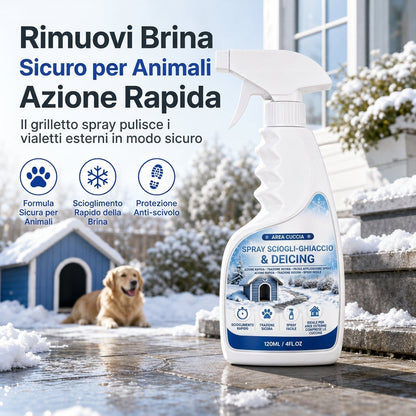 🔥❄️Goitali® Spray Antighiacciante e Rompighiaccio per Esterni – Addio Ghiaccio su Vetri e Superfici ✨