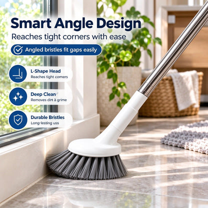 📢 50% DI SCONTO ORA! ⏰Goitali® Spazzola Detergente Telescopica | Spazzola per Angoli Difficili da Raggiungere 🚽