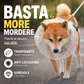 🐕🦺 Basta con le sorprese spiacevoli! Questa museruola in rete traspirante copre l’intero muso: niente più rifiuti stradali, insetti morti o pietre. Regolabile e leggera.