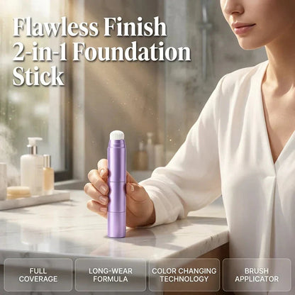 💄Goitali® Fondotinta 2 in 1 Color-Changing – Si Adatta al Tuo Tono di Pelle ✨