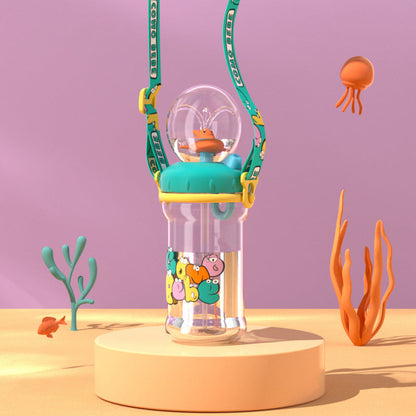 🐳💧Goitali® Tazza con Beccuccio a Fontana a Forma di Balena per Bambini Piccoli – Rende l’Idratazione un Gioco ✨