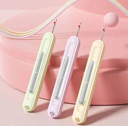 🧵Goitali® Strumento 2 in 1 Infila Ago e Scucitore – Pratico e Indispensabile per il Cucito ✨