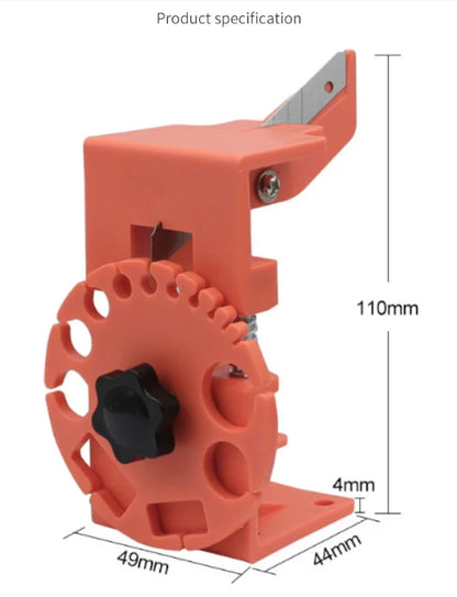 Pinza Spellafili Rapida Universale Portatile – Goitali® Strumento per Tagliare e Spellare Cavi