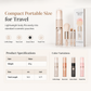 ✈️ Goitali® Set Pennelli Trucco Retrattili da Viaggio 5 in 1 e 6 in 1 – Pratici e Compatti ✨