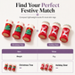 🎄🔥 Goitali® Calze Natalizie per Sedie – Protezione Silenziosa in Feltro Spesso, Offerta Festiva! 🧦