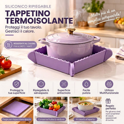 📢 -50%! Goitali® Base Magnetica in Silicone con Presa Pieghevole e Vassoio da Cucina ⏰