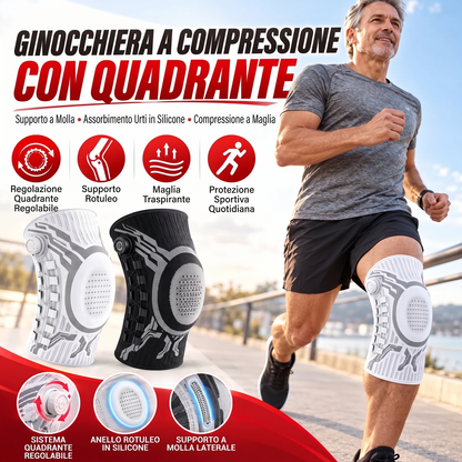 🎉 SALDI 2026 – OLTRE 34.000 UNITÀ VENDUTE! 🦵 Supporto per il ginocchio che si muove insieme a te – cerniere laterali flessibili, protezione mirata per la rotula e presa antiscivolo – regolalo perfettamente 💪✨