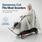 ☔ Goitali® Copertura e Poncho Impermeabile in PVC Extra Large Ispessito per Scooter Anziani e Veicoli Elettrici a 4 Ruote ✨