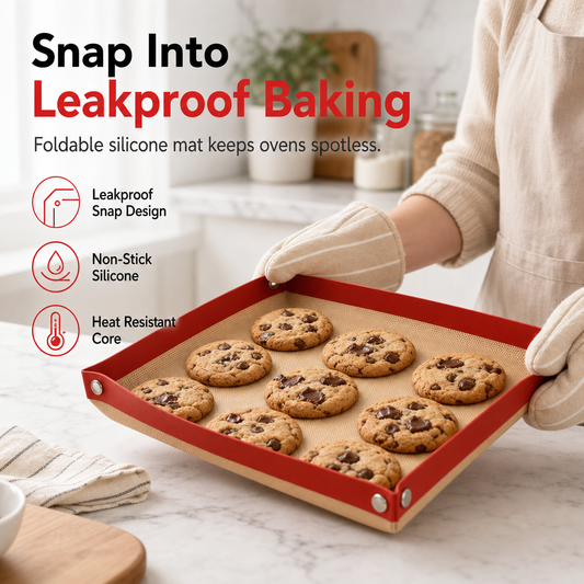 🔥 Cotture Perfette Senza Attaccarsi! Goitali® Tappetino da Forno in Silicone Antiaderente per Pasticceria 🧁
