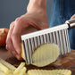 🔥 Crea Fette Creative! Goitali® Coltello Ondulato Ergonomico per Verdure – Facile da Riporre 🥔