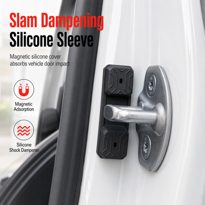 🚗 Goitali® Set da 4 Cuscinetti Ammortizzatori Magnetici per Serratura Porta Auto – Protezione e Silenzio ✨