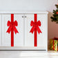 🎁 Goitali® Maxi Fiocco Natalizio in Nastro per Ante dei Mobili – Decorazione Festiva ✨